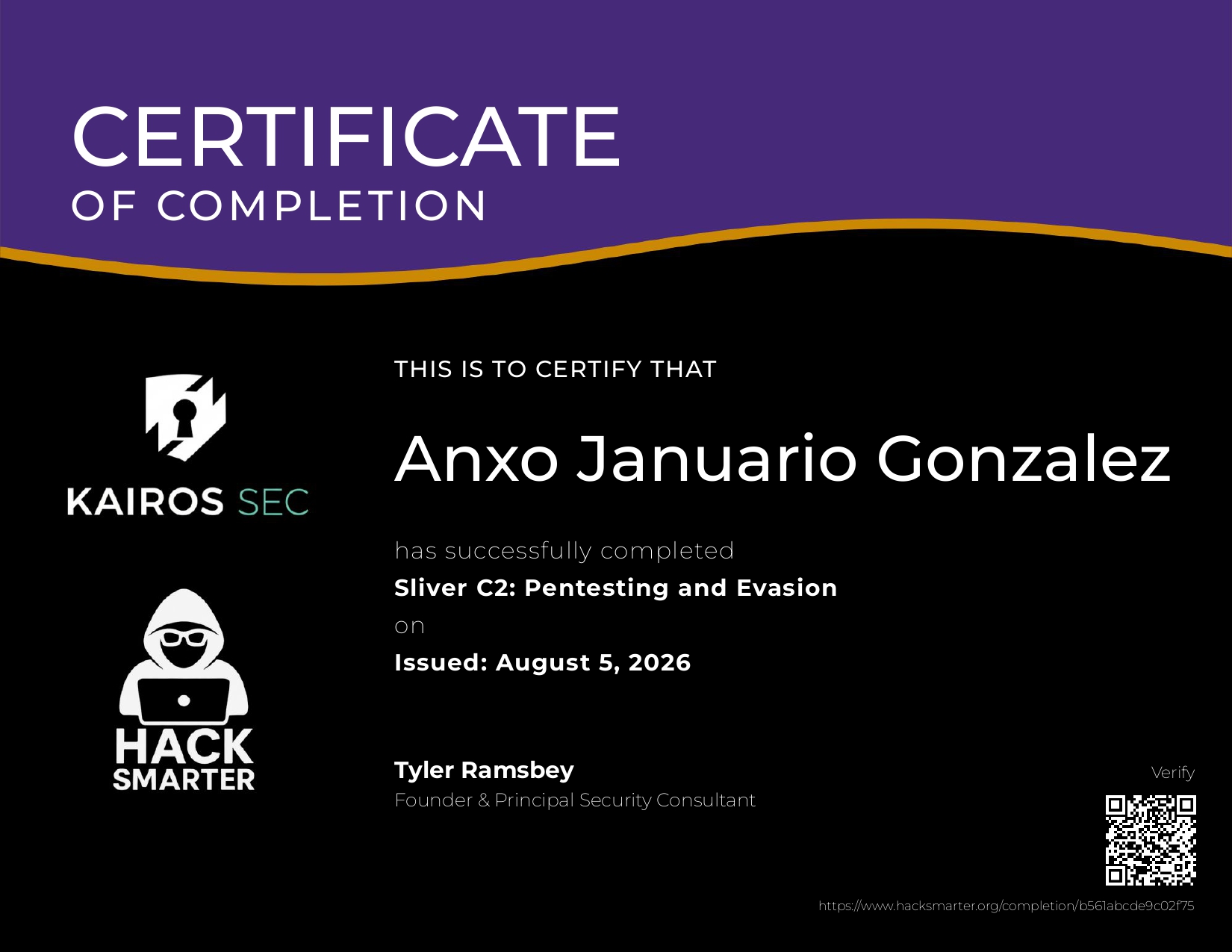 Sliver C2: Pentesting and Evasion badge